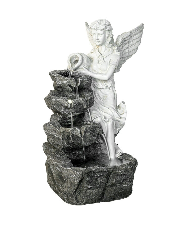 STILISTA Fontaine de jardin Ange 35x32x49cm