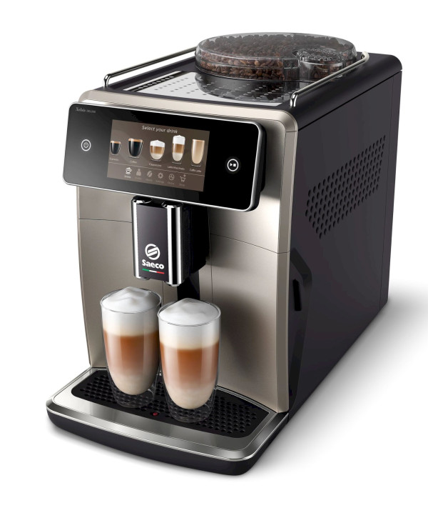 Saeco Xelsis Deluxe Kaffeevollautomat titan