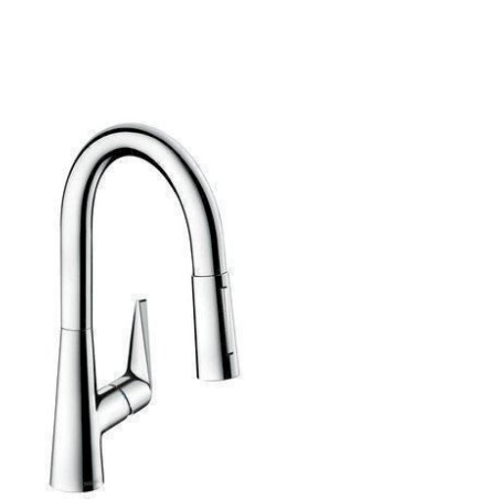 Hansgrohe Talis S 160 Küchenarmatur 72815000 chrom, herausziehbare Brause