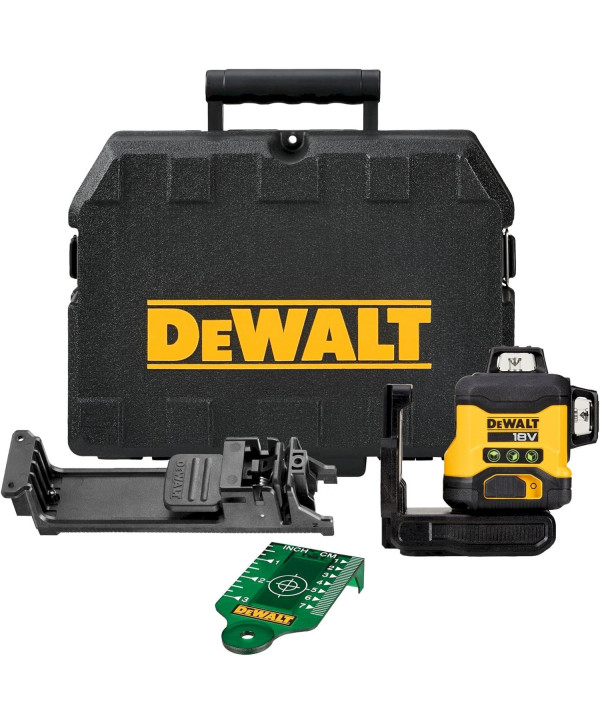 DeWalt DCLE34031N-XJ Akku-Linienlaser 3x360° 18V (ohne Akkus und Ladegerät)