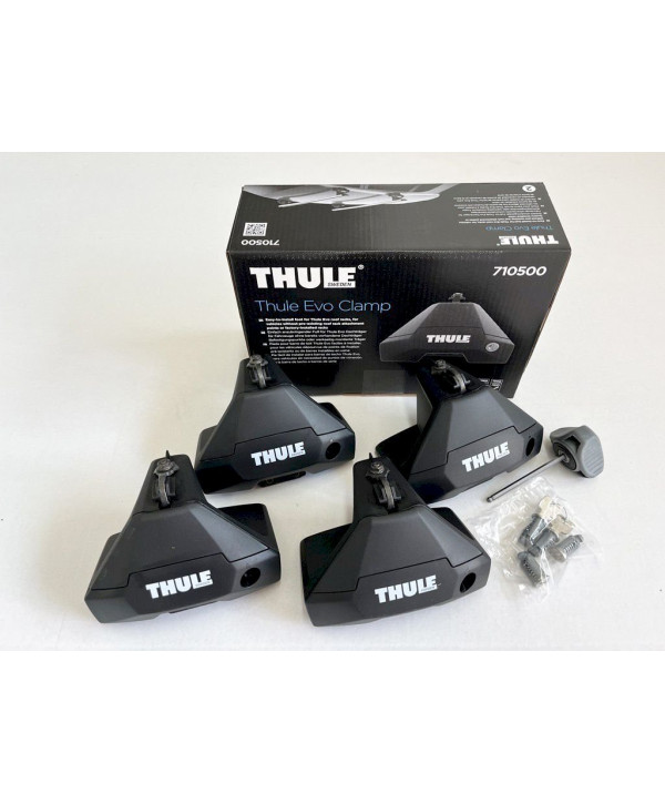 Thule Evo Clamp 4er-Pack Dachträger Füße schwarz