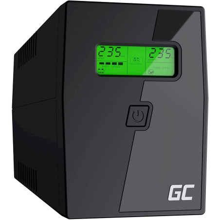 Green Cell UPS/USV 600VA 360W Unterbrechungsfreie Stromversorgung mit Überspannungsschutz 230V