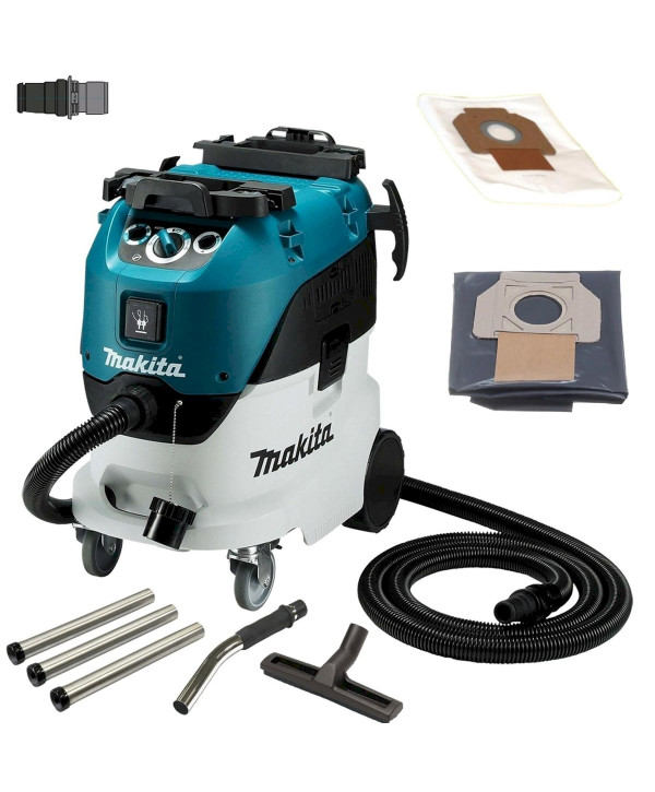 Makita VC4210M Nass-/Trockensauger mit 3-teiligem selbstreinigendem Filter, 1200W