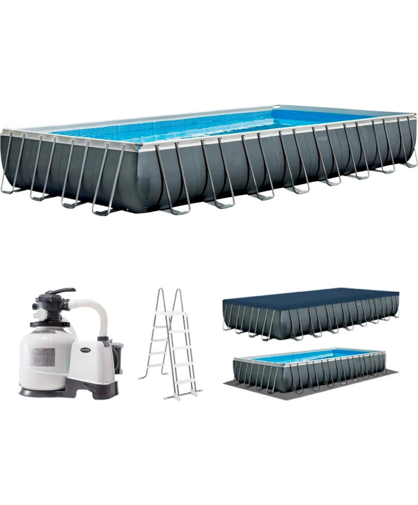 Intex Ultra XTR Pool 26374, 975x488x132cm, inkl. RCD Sandfilterpumpe