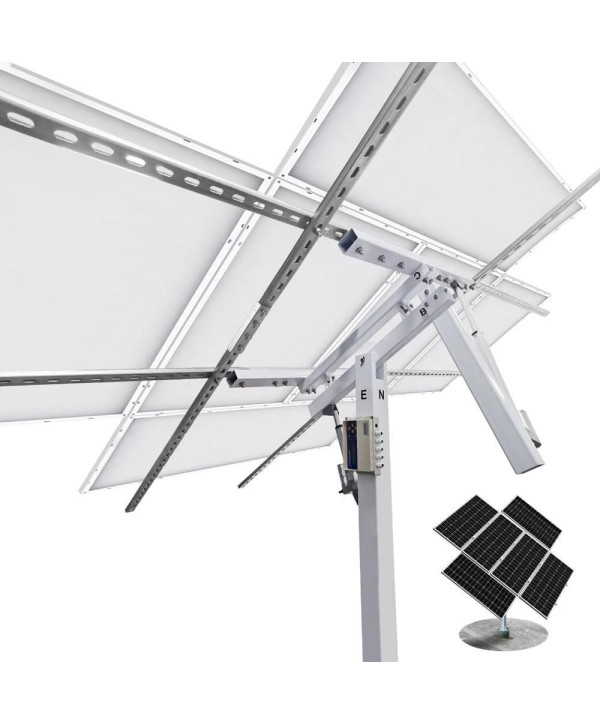 Zweiachsiges Solar Tracking System mit Solar Tracker