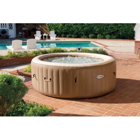 Intex Jacuzzi Gonflable Pure Spa Bulles Rond 4 Places4 - 100 x 80 x 60