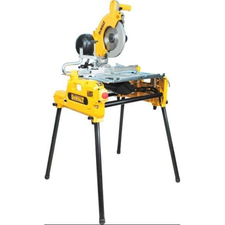 DEWALT DW743N Scie à table et à onglets re­tour­nable 2000 W