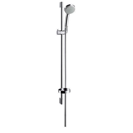 Hansgrohe Ensemble de Douche Croma 100 Vario 4 Jets avec Barre de Douche 0.90m Chromé Unica C 27771000