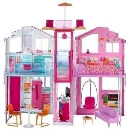 Mattel Barbie DLY32 - Barbie 3 Etagen Stadthaus