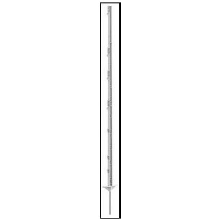 40 Kunststoffpfähle 12 Ösen 156 cm Weidezaun extra Stabil