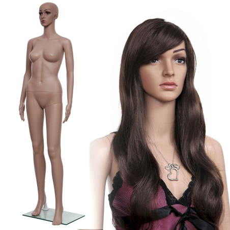 SONGMICS Schaufensterpuppe sexy Frau Mannequin Schaufensterfigu Weiblich MPLM05