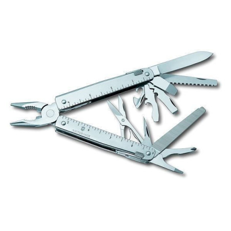 Victorinox Schweizer Ta­schen­mes­ser Anzahl Funktionen 27 SwissTool III 3.0327.L Edelstahl