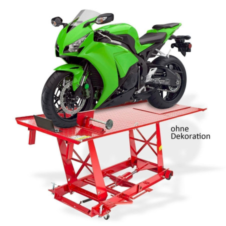 Dema 24359 Motorrad Hebebühne Mon­ta­ge­hil­fe bis 454 kg hy­drau­lisch