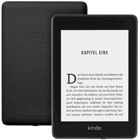 Amazon Kindle Paperwhite - eBook-Re­a­der - 32GB - 15,2 cm (6") einfarbig Paperwhite - Touch­screen - Wi-Fi - Schwarz - mit