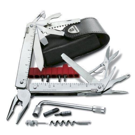 Victorinox Schweizer Ta­schen­mes­ser Anzahl Funktionen 39 SwissTool Plus I 3.0338.L Edelstahl