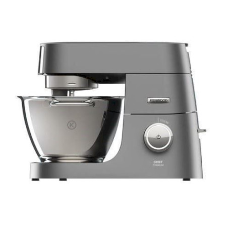 Kenwood Chef Titanium KVC7320S Küchenmaschine, 1.500 W, 4,6 l Füllmenge, 5-teiliges Patisserie-Set, 1,6 l ThermoResist