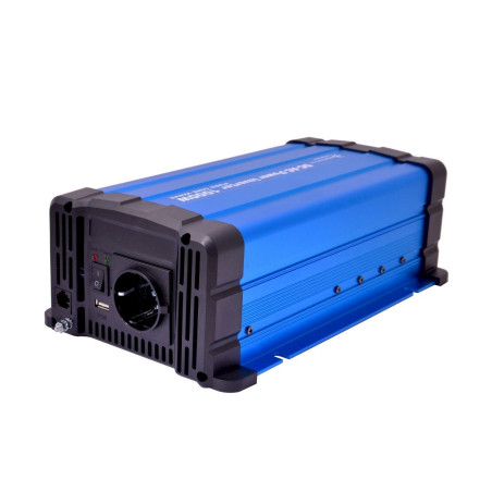 Solartronics Spannungswandler FS1000DR 12V 1000 Watt reiner Sinus BLAU Inverter