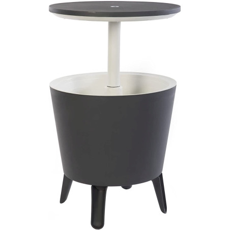 Keter Coolbar Table de jardin glacière 30L anthracite