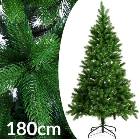 Casaria Weihnachtsbaum Edeltanne 180cm 104006 Tannenbaum Christbaum künstlicher Dekobaum 180 cm