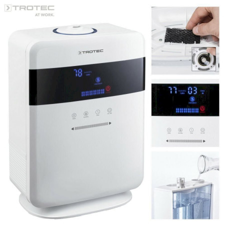 TROTEC Humidificateur d'air à ultrasons B 6 E