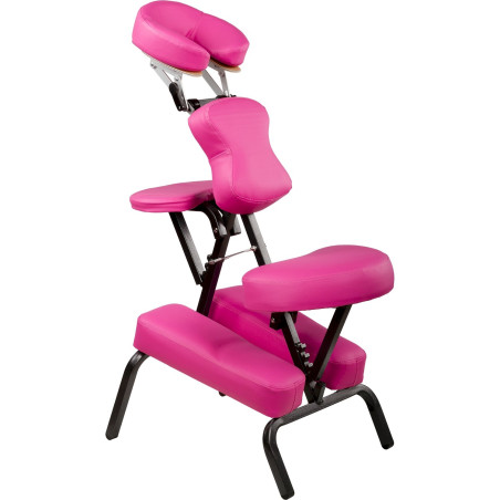 MOVIT Chaise de Massage Pliante/Chaise de Tatouage avec Sac Rose