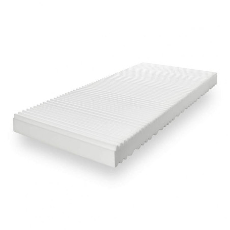 Matelas orthopédique à 7 Zones en mousse à froid, dureté H2 & H3, h16 cm, 120 x 200 cm