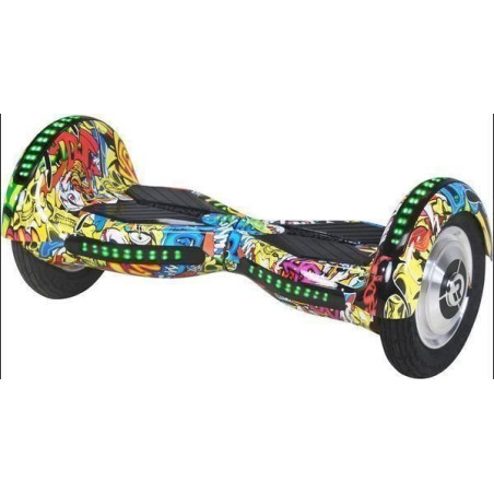 Hoverboard Robway W3 10`Reifen mit App-Funk­ti­on Gra­fit-Blau