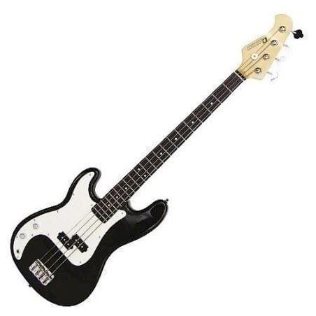 Dimavery PB-320 Left Handed Guitare basse électrique Gaucher Noir