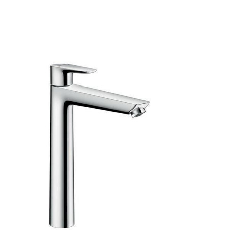 hansgrohe Talis E Einhebel-Waschtischmischer, Komfort-Höhe 240mm, ohne Ablaufgarnitur, chrom