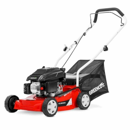 GREENCUT glm660sx Antrieb manuell, Motor Benzin Rasenmäher 40 cm, 220 V rot