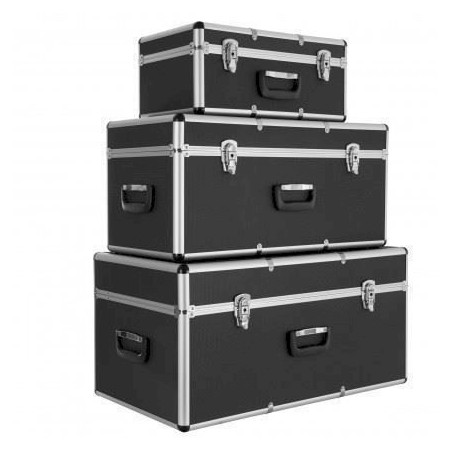 Arebos Ensemble de 3 Valises de Transport Portables Valise Aluminium