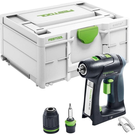 Festool C 18-Basic Akku-Bohrschrauber (ohne Akku und Ladegerät)