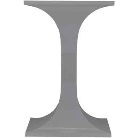 GarPet Table support pour Cage à oiseaux cage pour rongeur Oiseaux Support pour cage à rongeurs gp260- Gris