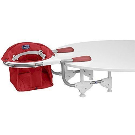 Chicco Siège de table suspendu bébé 360° Scarlet rouge gris