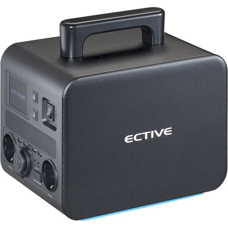 ECTIVE BlackBox 5 Powerstation 500W Reine Sinuswelle LiFePO4-Lithiumbatterie br