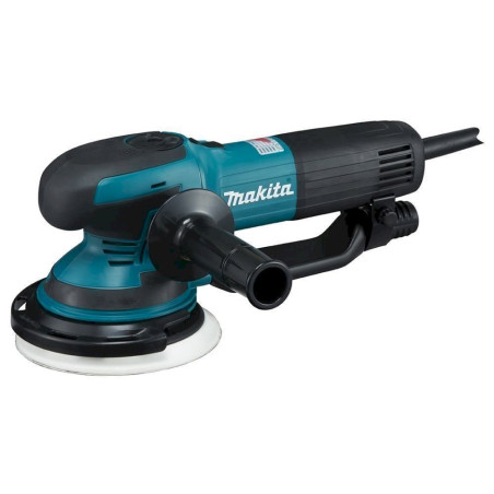 MAKITA Ponceuse ex­cen­trique 150 mm 750 W BO6050J avec 3 abrasifs et coffret Makpac