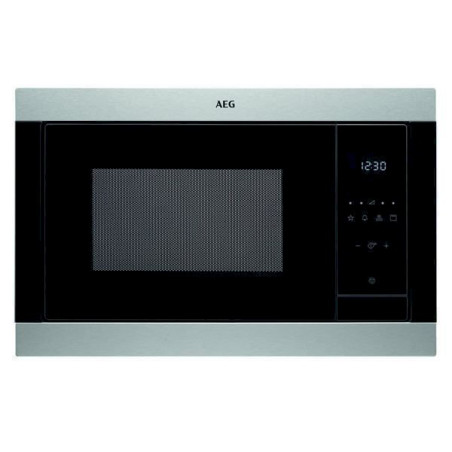 AEG MSB2547D-M Mikrowelle / Einbau Mikrowelle mit Grill / 25 l Backraum aus Edelstahl / max. 900 Watt mit 5 Stufen / 100 W