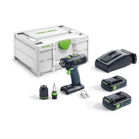 Festool Ak­ku-Bohr­schrau­ber T 18+3 Li 3,1-Plus 576449