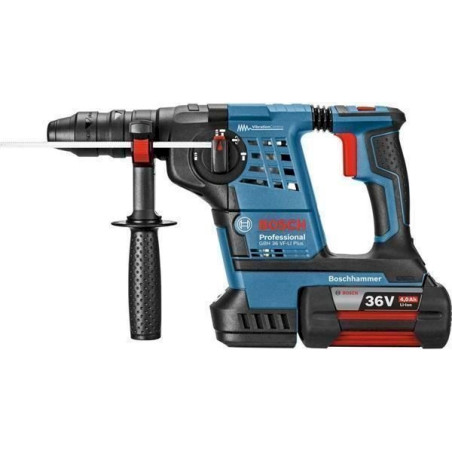 Per­fo­ra­teur BOSCH GBH 36V-Li Plus Pro­fes­sio­nal (2x4.0Ah) 3.2J en coffret