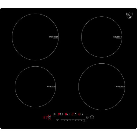 K&H 4 Zonen Induktionskochfeld Autark rahmenlos 59cm IN-6804