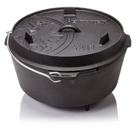 Petromax Feuertopf ft12 mit Füßen 11,4 Liter Gusseisen 42x24x39 cm Dutch Oven