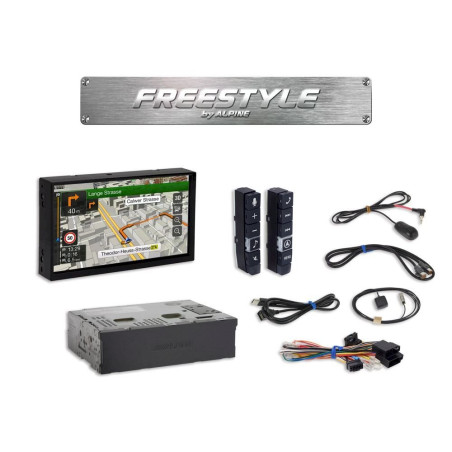 Alpine X703D-F Freestyle système de Navigation 7 pouces compatible Apple CarPlay et Android Auto