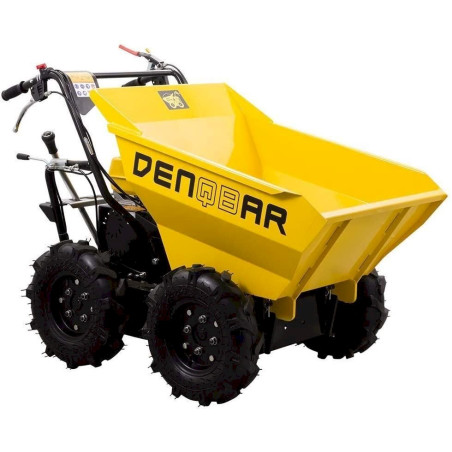 DENQBAR DQ-0289 Mini-Dumper/Brouette motorisée à traction intégrale 300kg