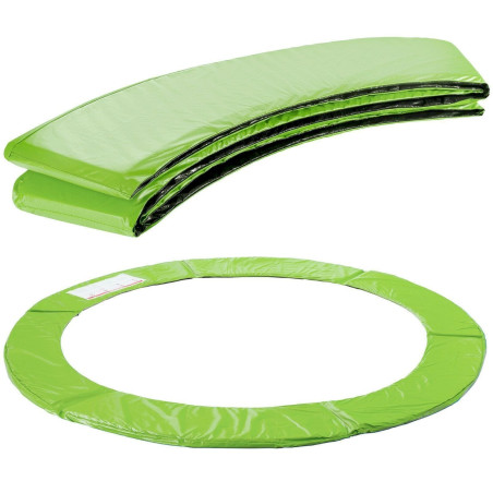 Arebos Coussin de Protection pour trampoline 244cm Vert Clair