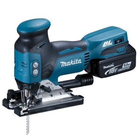 Makita Akku-Pendelhubstichsäge, (18 V/5,0 Ah, im Makpac inklusive 1 Akku und Ladegerät), DJV181RT1J