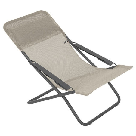 Lafuma Chaise longue, Pliable et réglable, Transabed, LFM2863-8548