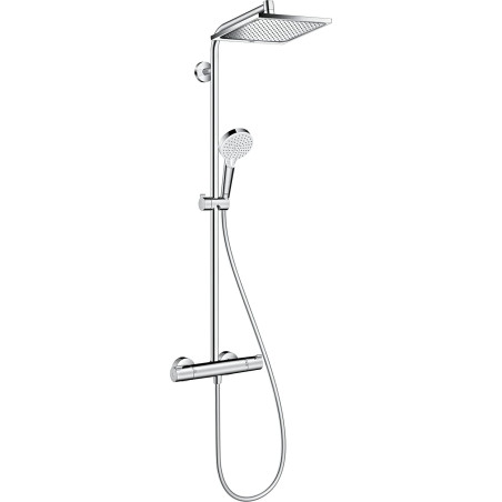 Hansgrohe Crometta E 240 Showerpipe 27271000 chrom, 1jet, 24 x 24 cm