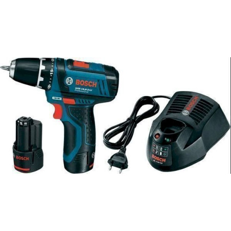 Bosch Per­ceuse-vis­seuse sans-fil GSR 12V-15 - Coffret L-BOXX, - Li-Ion 12V-15 - 2,0Ah - Bosch 0601868109