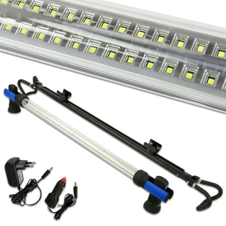 120 SMD LED Akku Motorraum-Arbeits-Leuchte Motorhauben-Lampe Werkstatt Stablampe