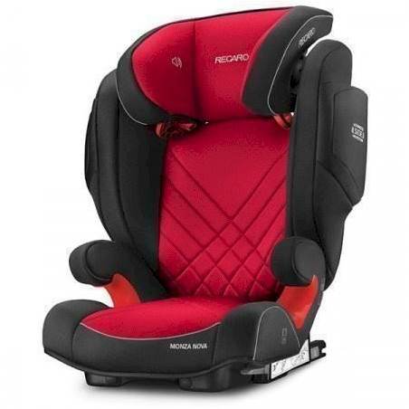 Recaro Siège Auto Groupe 2/3 Monza Nova 2 Seatfix Racing Rouge